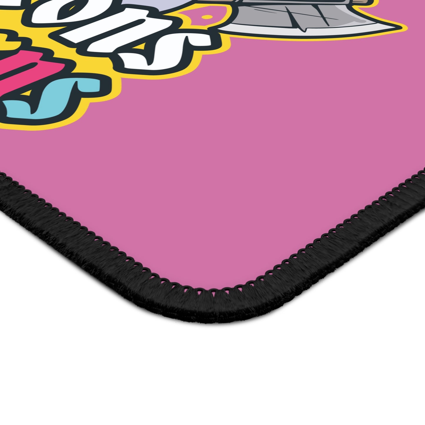 Dungeons and Unicorns Non Slip Mouse Pad | Fantasy Game Desk Decor Unique Gift for Unicorn Lovers RPG-Inspired Desk Mat Fun Gaming Accessory
