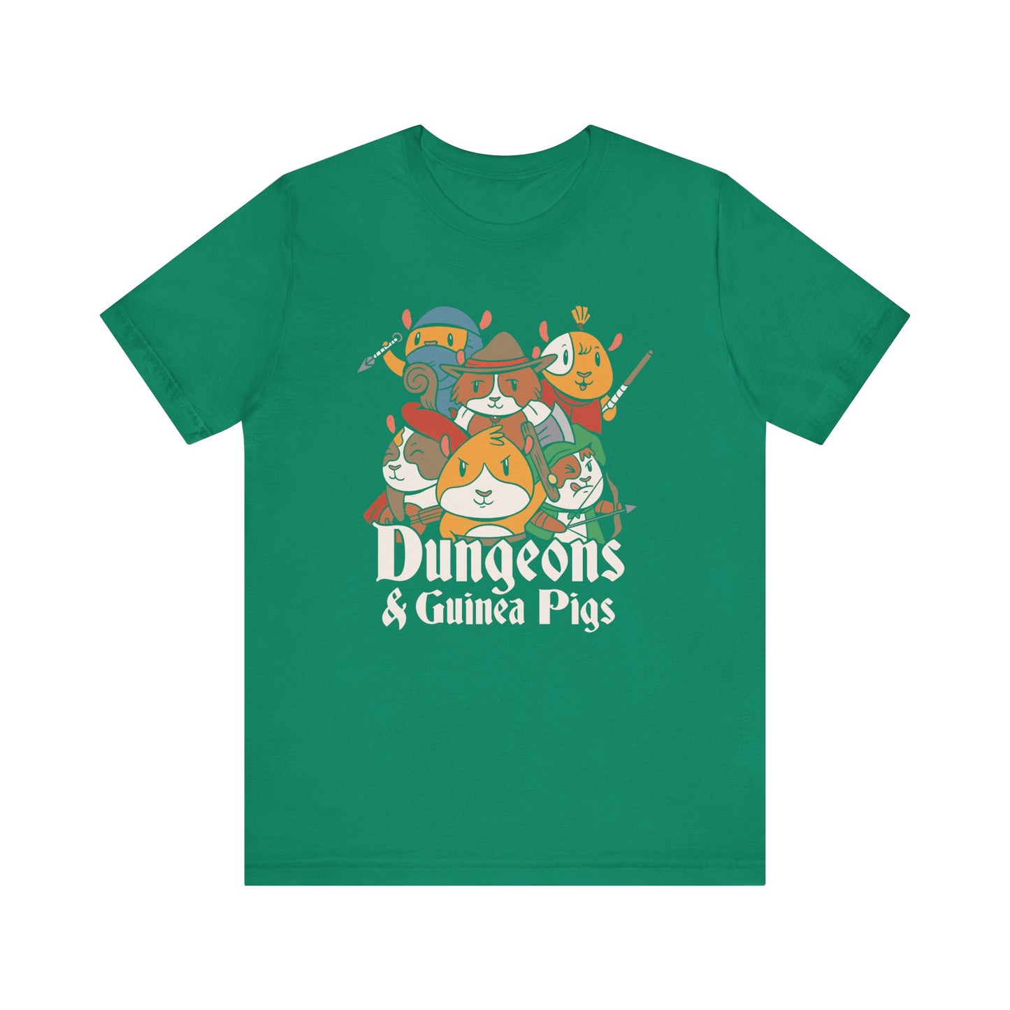 Dungeons and Guinea Pigs Shirt | D&D Parody Game Tee for Guinea Pig Lovers | Roleplaying Fantasy Game | Fun Nerdy Gift Ideas