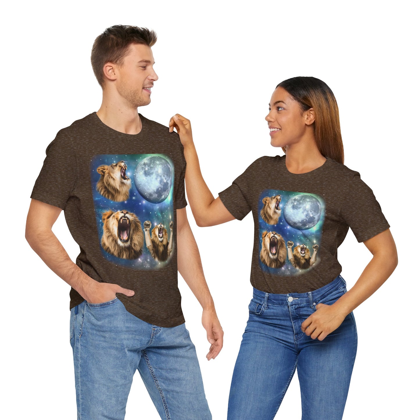 Lion Howling at the Moon Shirt | Vintage 90s Inspired Animal Tee | Funny Lion Lover Gift | Retro Big Cat Vibes | King of the Jungle Humor