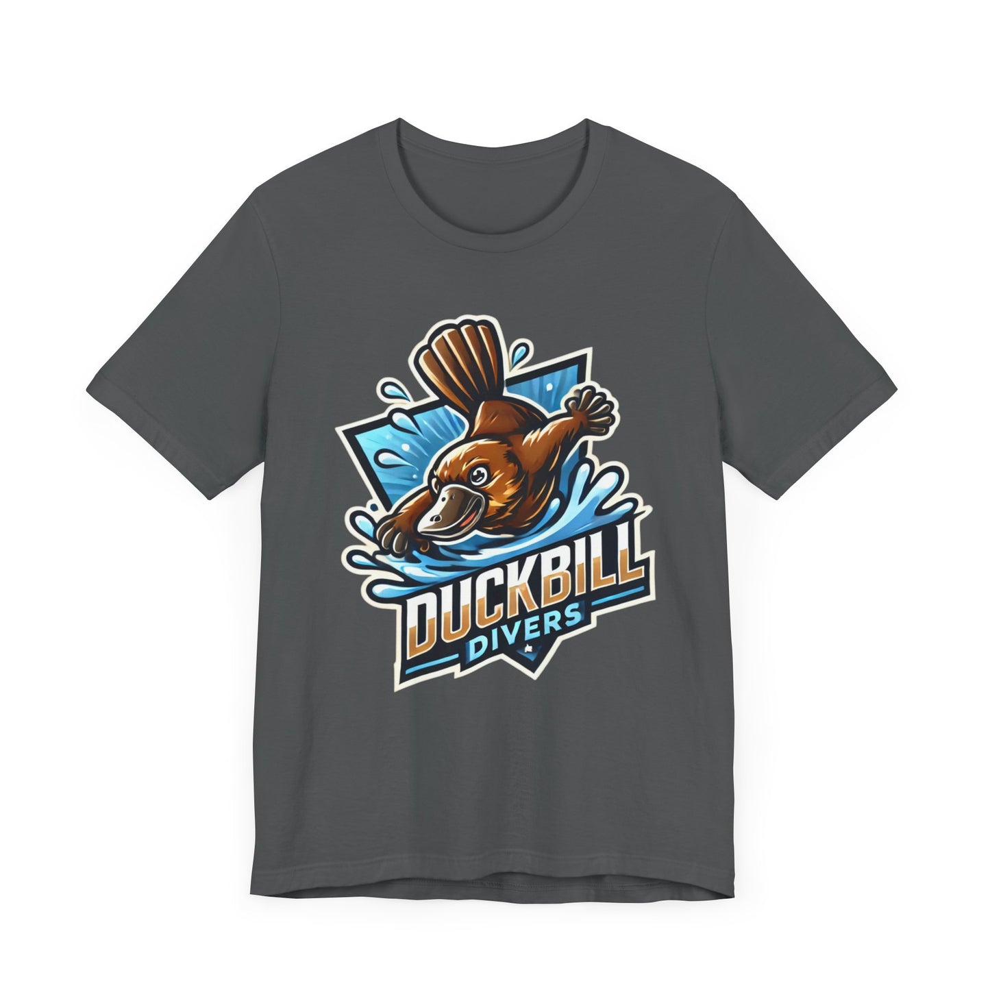 Platypus Duckbill Divers Shirt | Funny Water Animal Diving Tee | Unique Aquatic-Themed Gift Platypus and Diving Lovers Esports Jersey Style