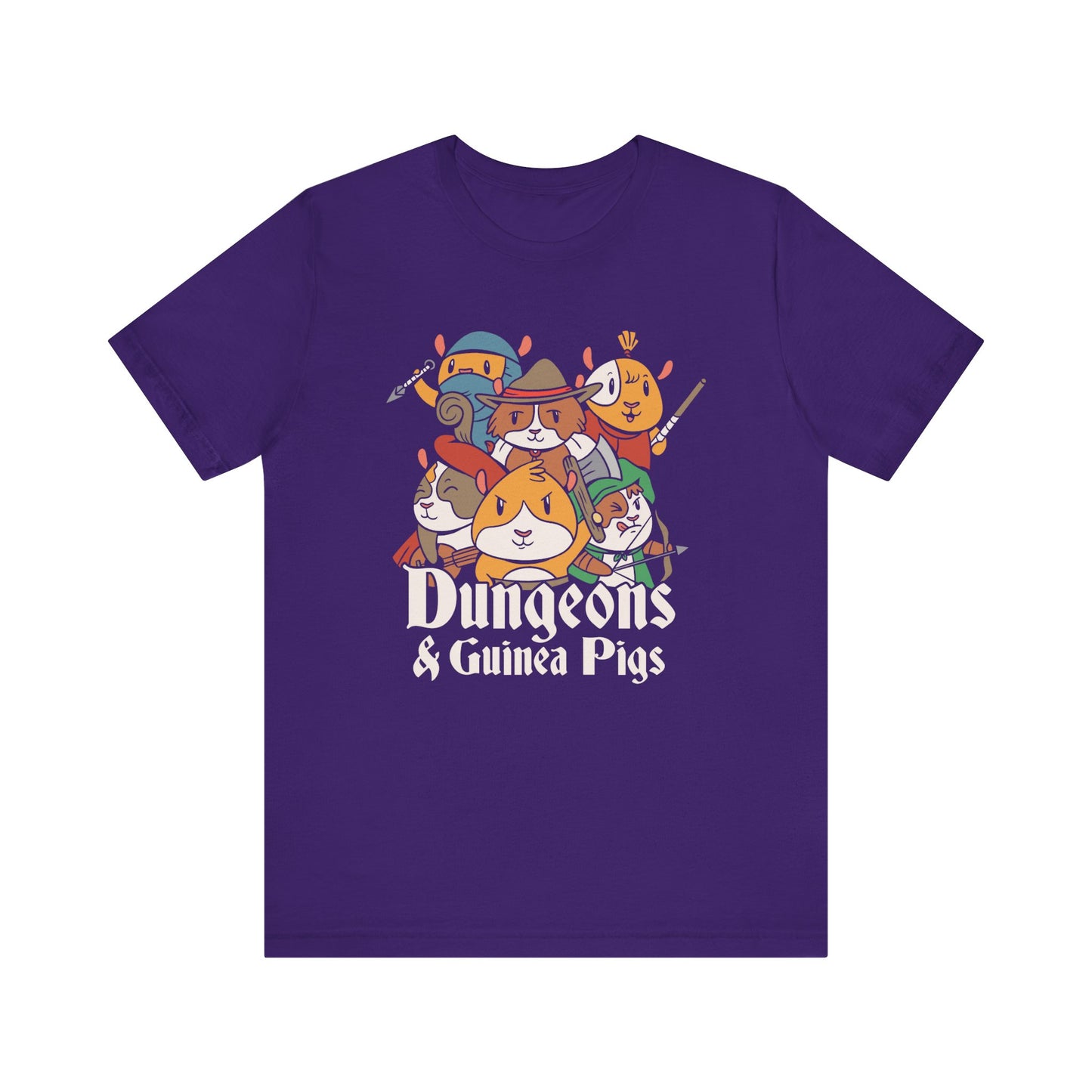 Dungeons and Guinea Pigs Shirt | D&D Parody Game Tee for Guinea Pig Lovers | Roleplaying Fantasy Game | Fun Nerdy Gift Ideas