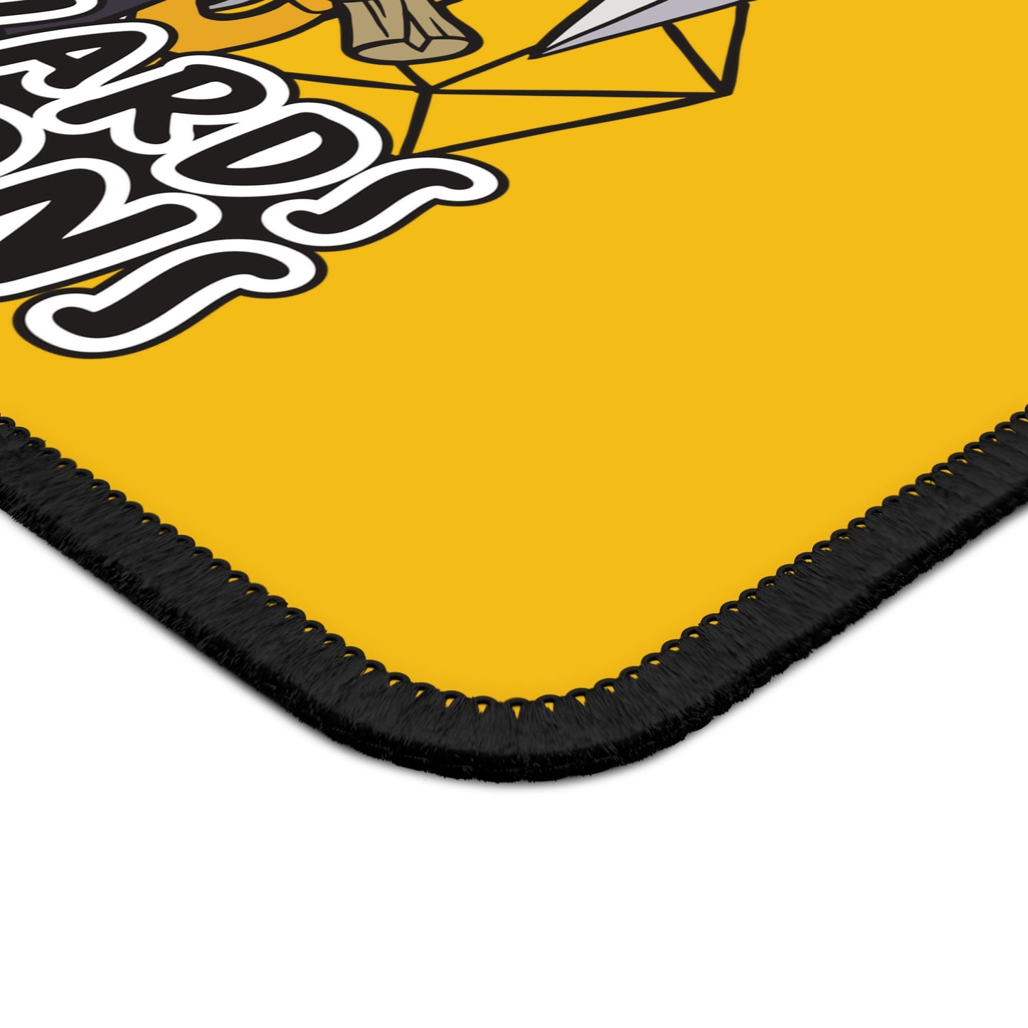 Dungeons and Lizards Non Slip Mouse Pad | Fantasy Game Desk Decor | Unique Gift for Lizard Lovers RPG-Inspired Desk Mat Fun Gaming Accessory