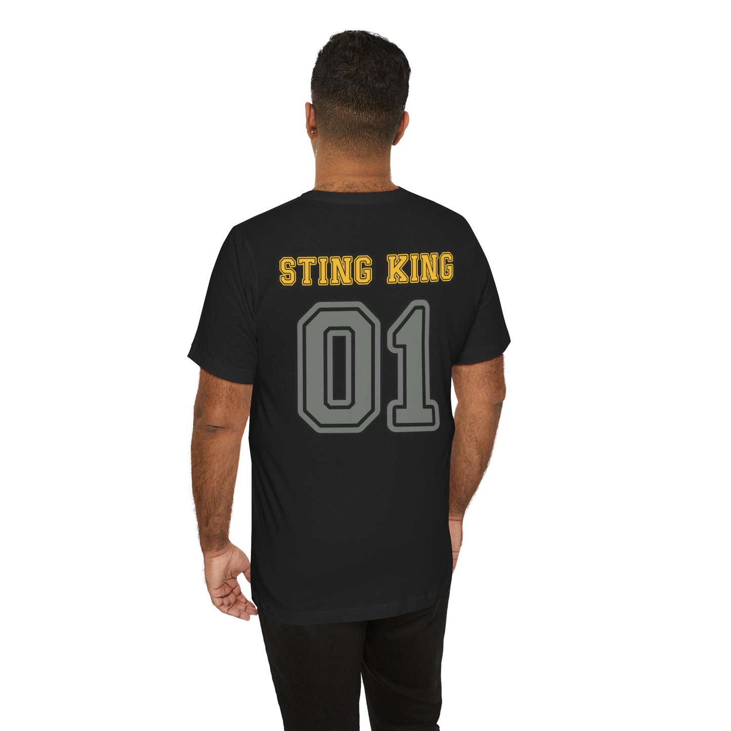 Hive Strikers Bee Shirt | Fierce Honeycomb Design | Unique Gift for Bee Lovers and Gamers | Esports Jersey Style Graphic Tee Honey Bee Lover