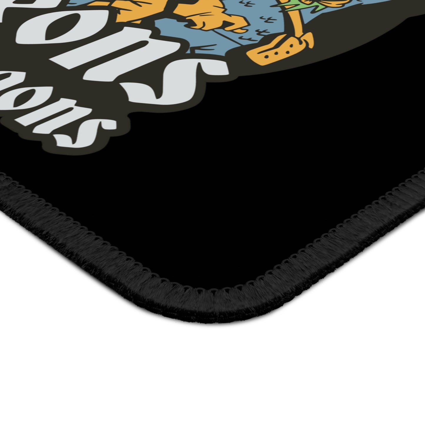 Dungeons and Bearded Dragons Non Slip Mouse Pad | Fantasy Game Desk Decor | Gift for Bearded Dragon Lovers | RPG-Inspired Mat