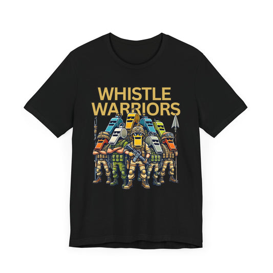 Whistle Warriors | Tactical Cartoon Whistle Soldiers Art | Funny Military Prop Hunt Design | Unique Gamer Gift | Bold Team Illustration