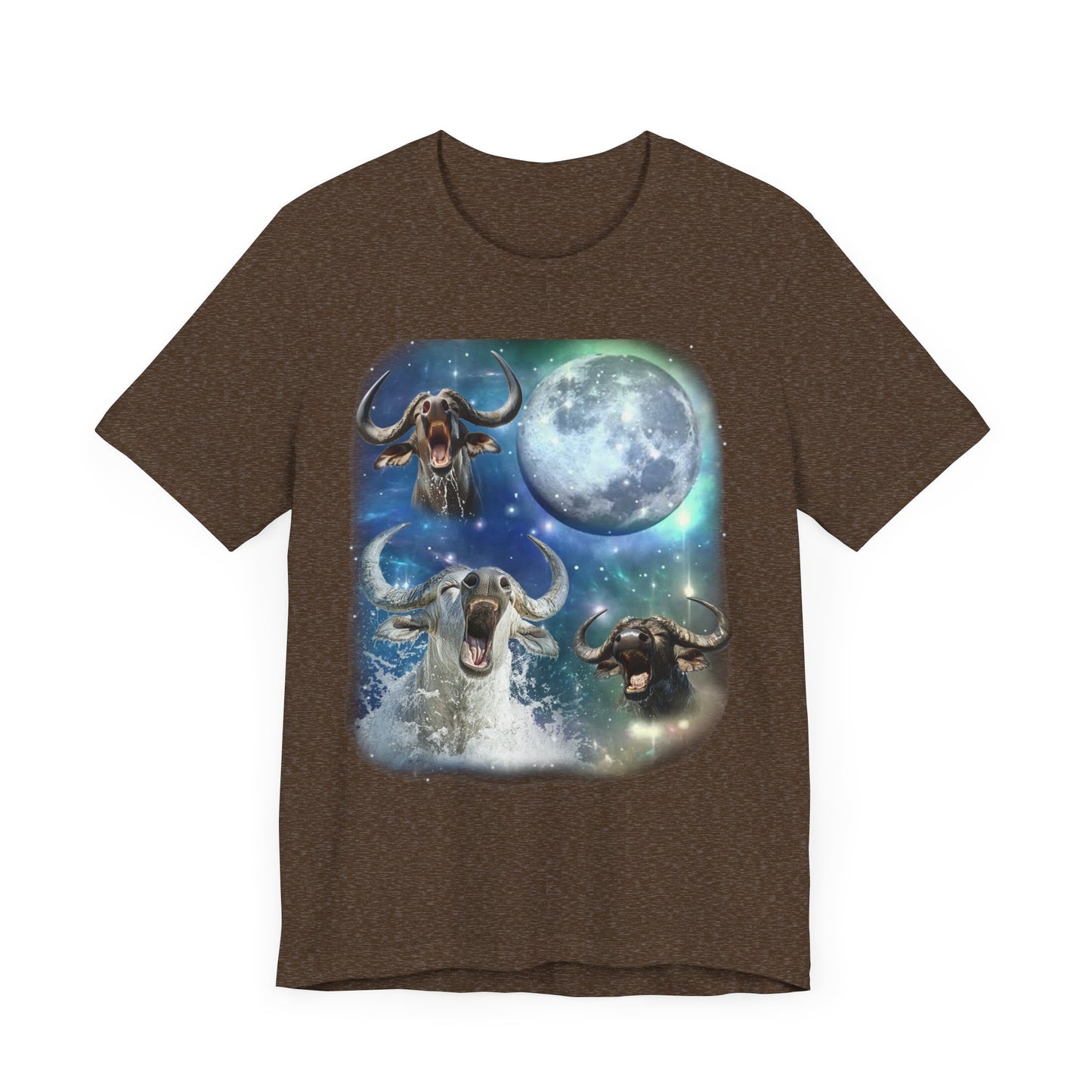 Buffalo Howling at Moon Shirt Vintage 90s Inspired Bison Lover Tee Retro Wildlife Gift Classic American Bison Style Outdoor Adventure Vibe