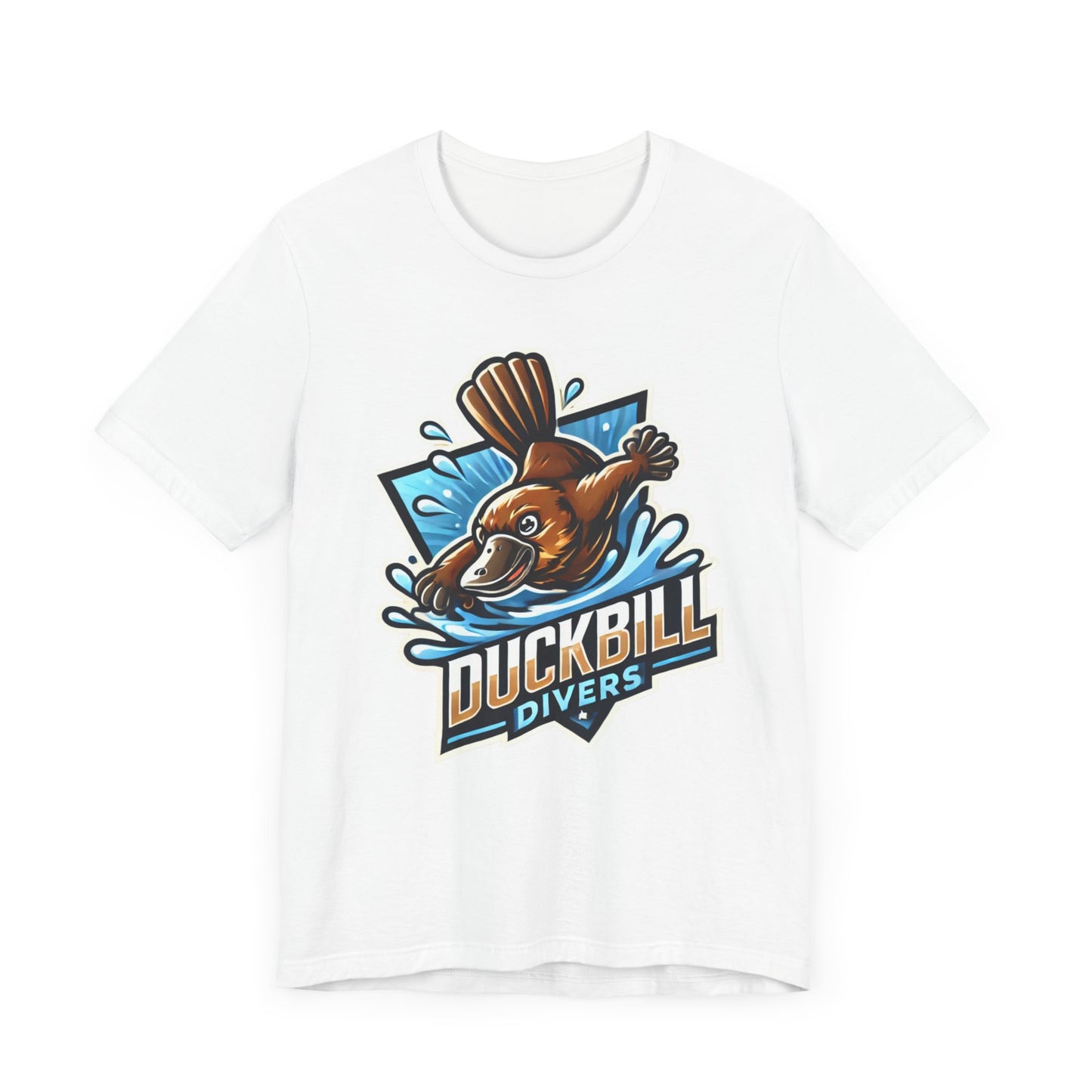 Platypus Duckbill Divers Shirt | Funny Water Animal Diving Tee | Unique Aquatic-Themed Gift Platypus and Diving Lovers Esports Jersey Style