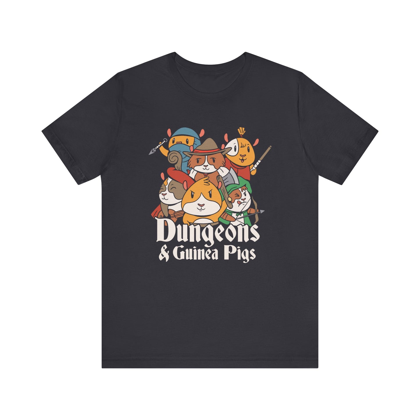 Dungeons and Guinea Pigs Shirt | D&D Parody Game Tee for Guinea Pig Lovers | Roleplaying Fantasy Game | Fun Nerdy Gift Ideas